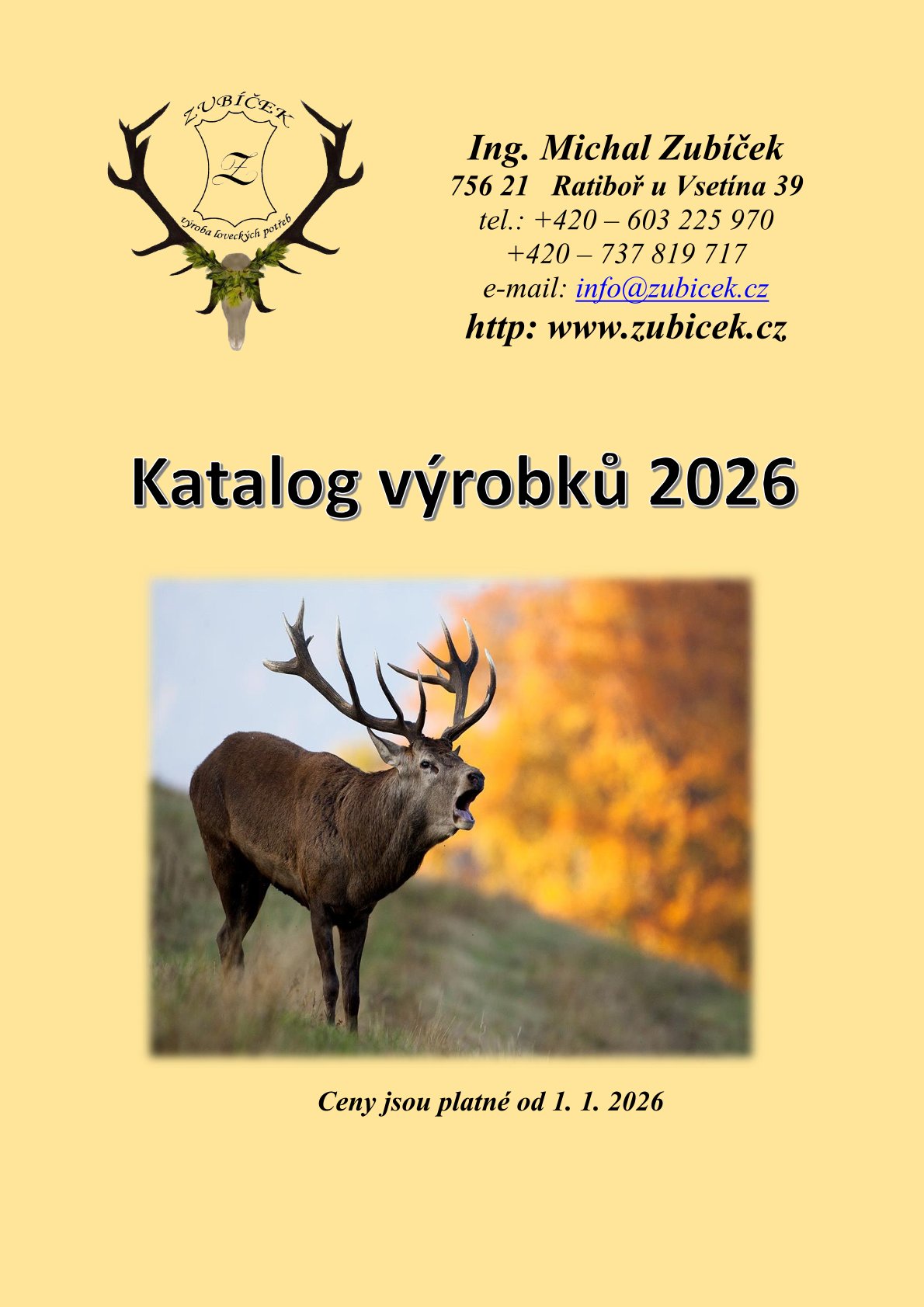 Kompletní katalog výrobků